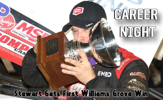 Stewart Stands Tall At Morgan Cup Win Earns First Career Williams Grove Win