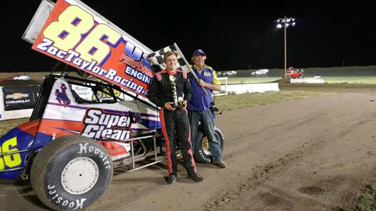 Taylor Captures Third Win of the Season to Cap Stellar Weekend