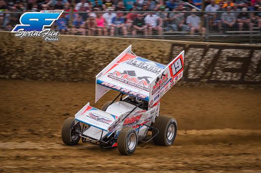 Brent Marks hard charges in Charlotte, earns top-ten during Weikert Memorial