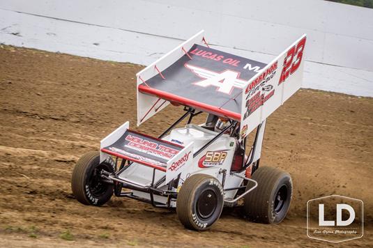 Bergman Maneuvers to Sixth-Place Result at Texas Sprint Car Nationals