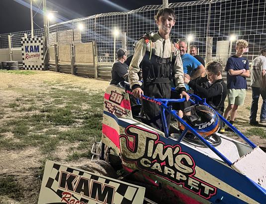 Laflin and Geiger Grab NOW600 Weekly Racing Wins on Friday at KAM Raceway!