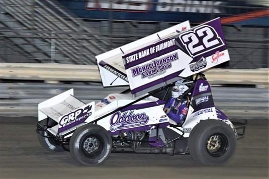 Kaleb Johnson Advances to Eighth-Place Finish at Knoxville Raceway