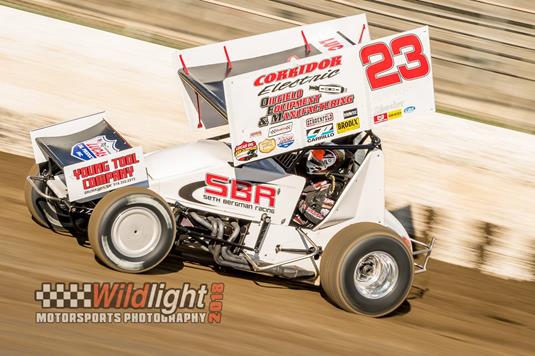 Bergman Hustles for Top-Five Finish During Debut at Hamilton County Speedway