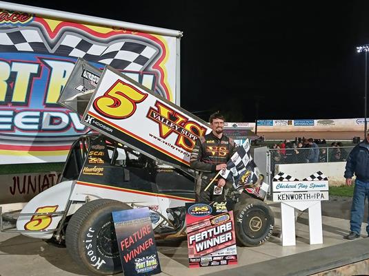Cisney Grabs First 2024 Win, Satterlee Claims Victory in Prep for Lucas Oil Show, Sweigart Comes From 6th to Win at Port Royal Speedway