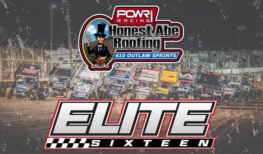 POWRi Introduces the Honest Abe Roofing Elite 16 Program for the 410 Outlaw Sprint League in 2025