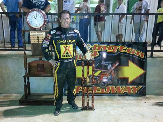 Jason Johnson takes seventh Lucas Oil ASCS win of 2013