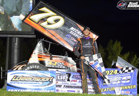 Jordan Thomas Gets Redemption at Weedsport