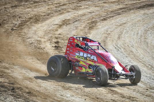 Amantea Advances for Sixth-Place Outing During USAC East Coast Sprint Cars Season Opener