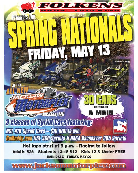 Folkens Brothers Spring Nationals Flyer