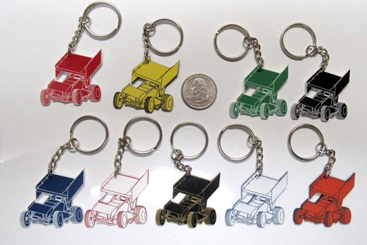 SprintDudes Creates Custom Sprint Car Key Chains Just in Time for Holidays