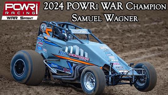 Samuel Wagner Joins POWRi Wingless Auto Racing Sprint League Championship Family