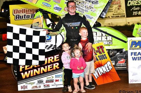 Zach Newlin Sails To 1st PA Sprint Series Win of 2019; Cale Reigle Victorious In Make Up Event