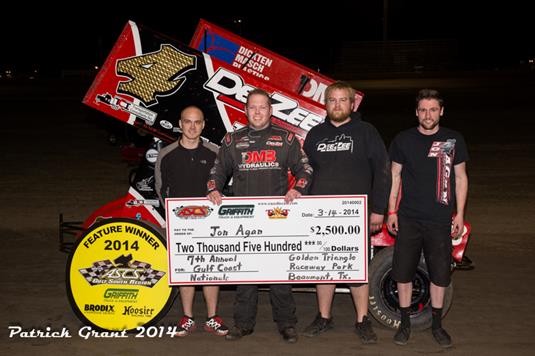 Jon Agan tops ASCS Gulf South in Beaumont