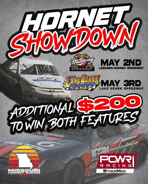 Midway Speedway Welcomes Hornet Division to POWRi StockMod
