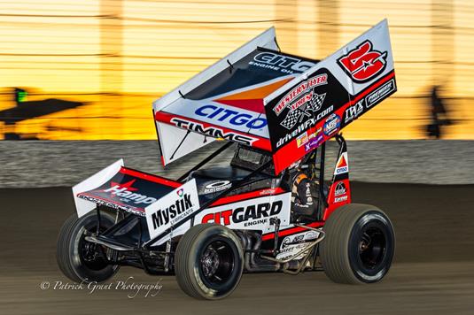 Timms competes with World of Outlaws at Volusia Speedway Park