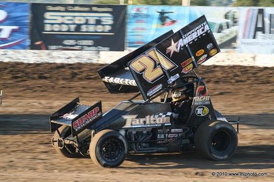 Tommy Tarlton back in victory lane at Ocean Speedway