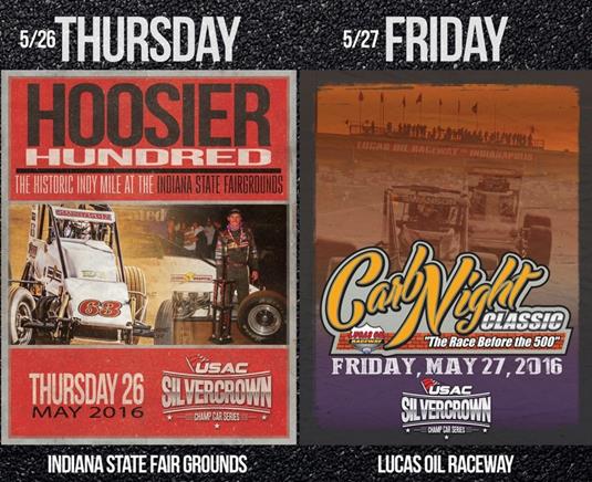 Hoosier Hundred and Carb Night Classic Entry Lists Revealed