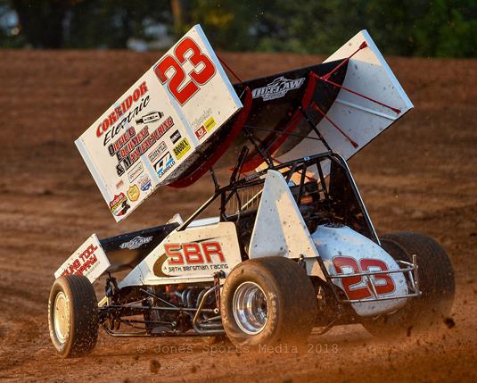 Bergman Posts Pair of Top Fives During LOS 360 Sprint Car Nationals