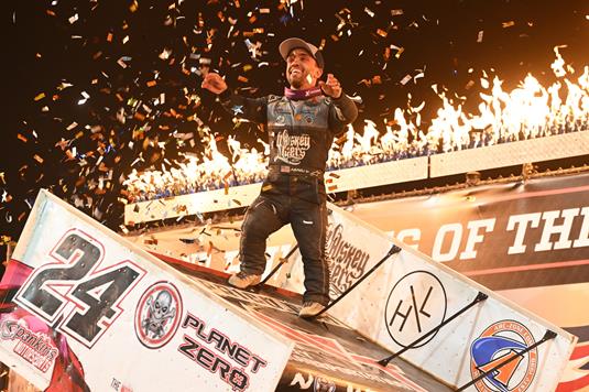 NO WEAK LINKS: Rico Abreu Takes Bloomquist Back to Eldora Victory Lane at 4-Crown Nationals