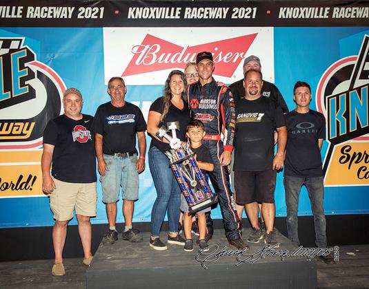 Henderson and Sandvig Racing Ride Heads-Up Penny to First Win of 2021 at Knoxville Raceway