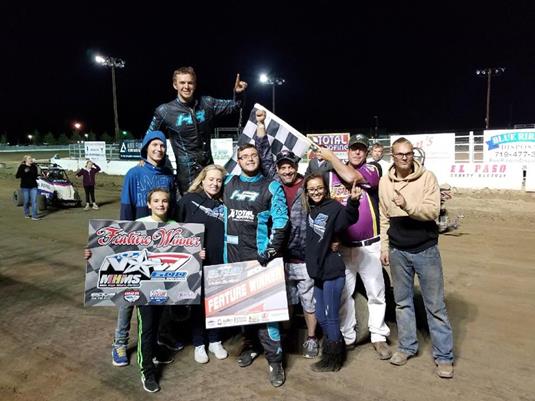 Jared McIntyre Back in NOW600 Mile High Victory Lane at El Paso County Raceway