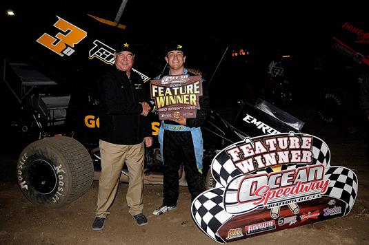 CALEB DEBEM EARNS SECOND CONSECUTIVE OCEAN SPRINTS FEATURE IN WATSONVILLE
