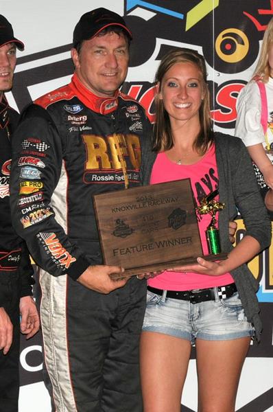 Terry McCarl Wins Electrifying Feature at Knoxville!