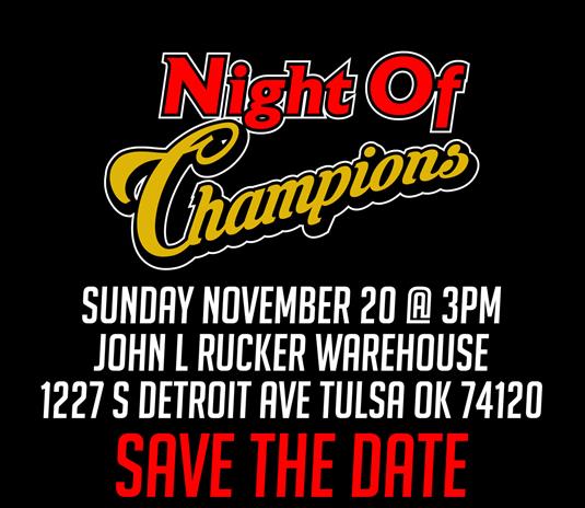 Night Of Champions Banquet Date Set