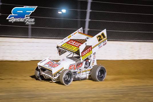 Brian Brown Records Runner-Up Result During Sprint Car World Championship Preliminary Night