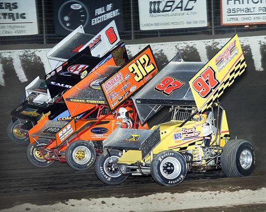 David Gravel leads flag to flag with Ohio Sprint Speedweek Win
