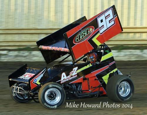 Weaver Nearly Captures First Career 360ci Sprint Car Victory at Lawton