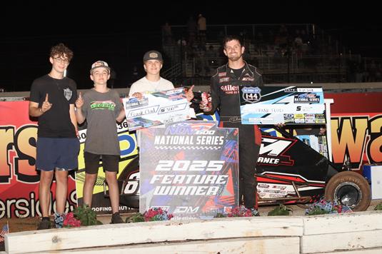 Flud and Roberts Garner NOW600 National Series Wins on Saturday at I-44 Speedway Park!