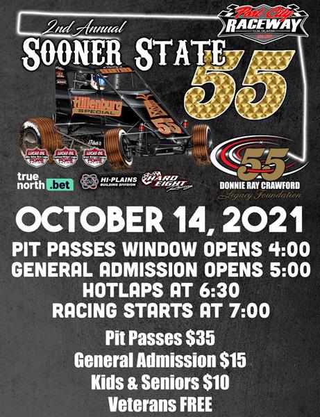 Sooner State 55 RACE DAY!