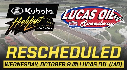 Kubota High Limit Racing Diamond Classic makeup set for Oct. 9 at Lucas Oil Speedway