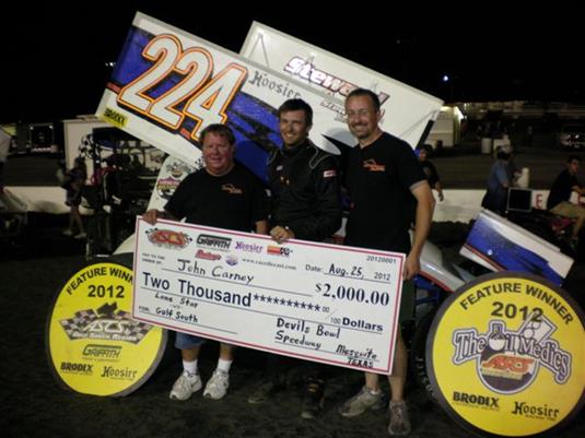 Carney Cashes in at the Devil’s Bowl