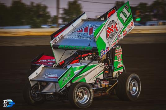 Kraig Kinser Earns Two Top 10s and Hard Charger Award