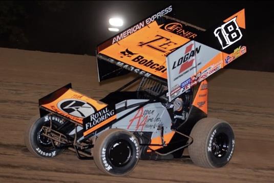 Ian Madsen Seventh at Lernerville