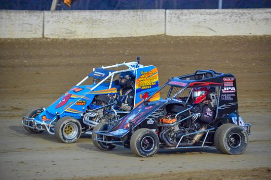 Amantea Produces Top 10 in Stage One Modified Action After Misfortune in Micro Sprint Competition