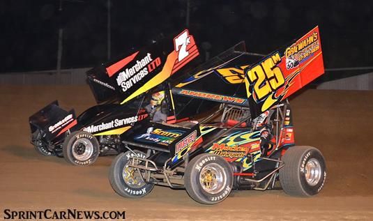 Andrews Nets Hard Charger Award at Attica to Maintain Points Lead