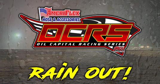 Rain washes out Friday's OCRS event at Caney Valley Speedway