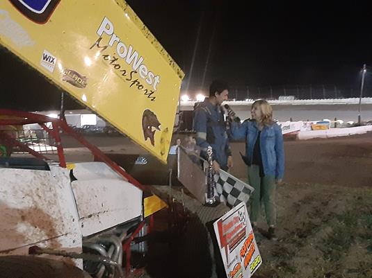 Setters Runs Rocky Mountain Sprint Car Series Winning Streak to Eight in a Row and Produces Top 10 With ASCS Frontier Region