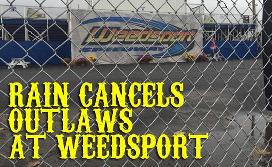 Rain Cancels World of Outlaws at Weedsport Speedway