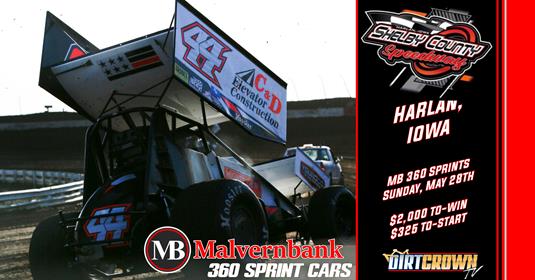 Next Up... Shelby County Speedway Harlan, IA