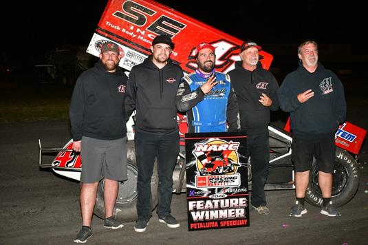 Dominic Scelzi Posts Third Straight KWS-NARC Victory and First Ever at Petaluma Speedway
