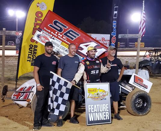 Dominic Scelzi Finds Speed, Consistency and Victory Lane During All Star Thunder Through the Plains
