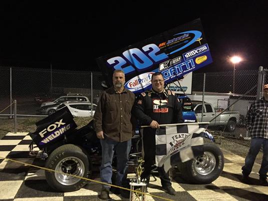 Picked up the Win at New Egypt Speedway
