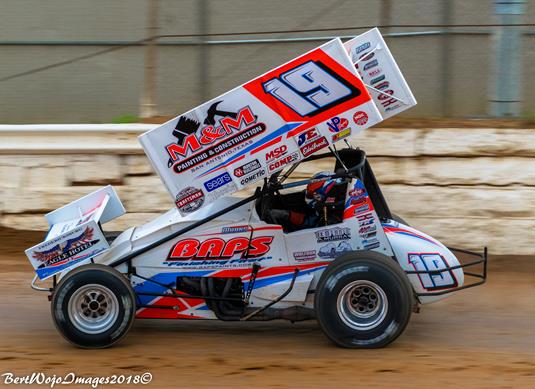Marks charges from 24th to ninth at Knoxville; Cedar Lake double next