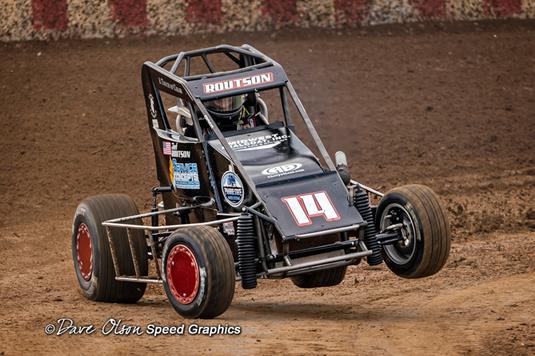 "Badger Midgets Saturday at Sycamore Speedway"  "Routson looks for win#4"
