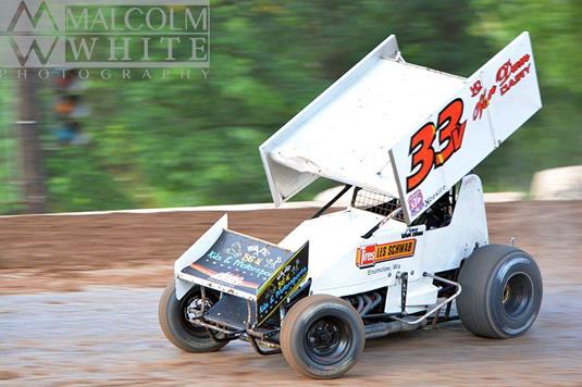 Van Dam Earns Podium Finish at ASCS Northwest Event at Willamette Speedway