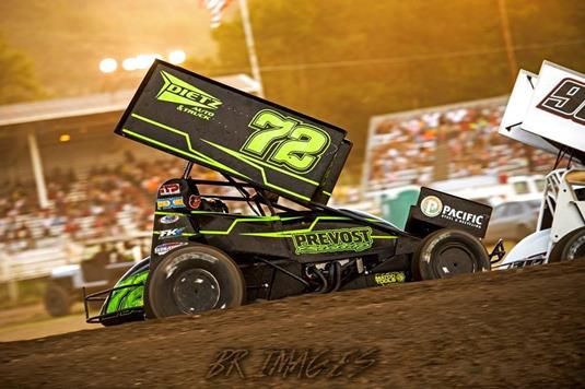 Dietz caps ASCS Frontier championship with Electric City checkers